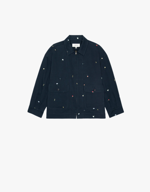 The Great The Folsom Jacket in Navy