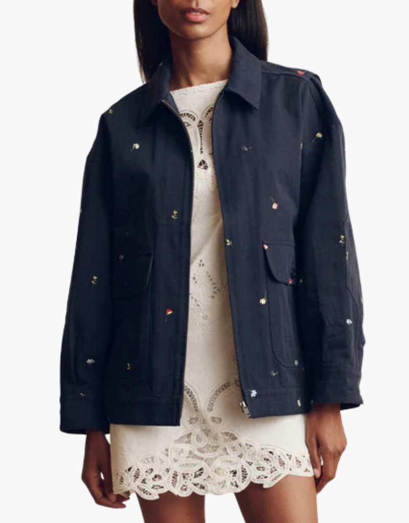 The Great The Folsom Jacket in Navy