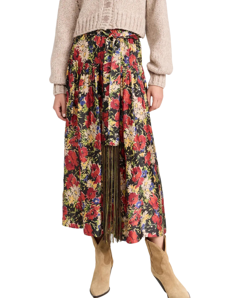The Great The Highland Skirt in Hidden Garden Floral