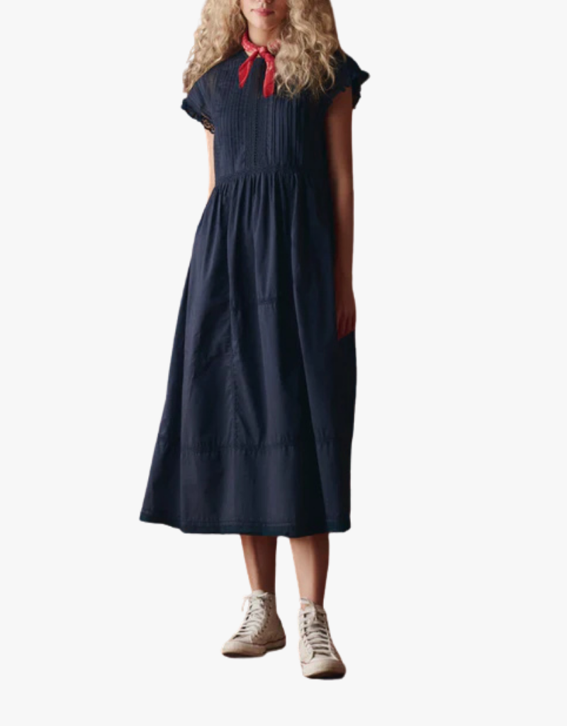 The Great The Sonnet Dress in Navy