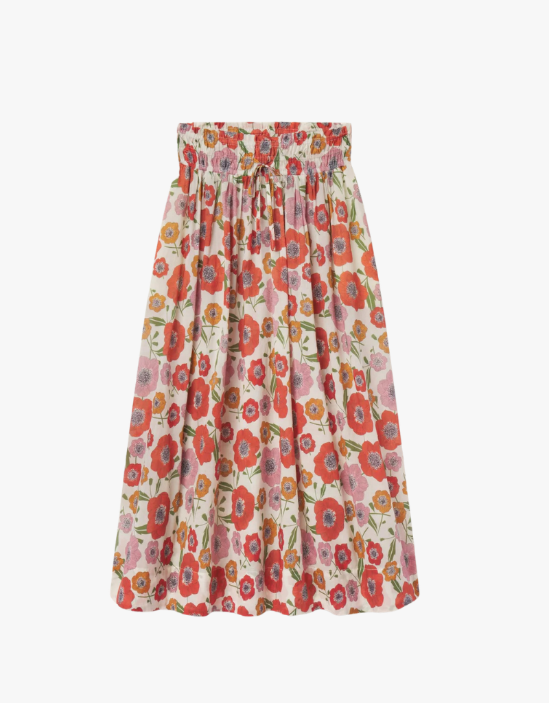 Trovata Bianca Skirt in Poppy Costa