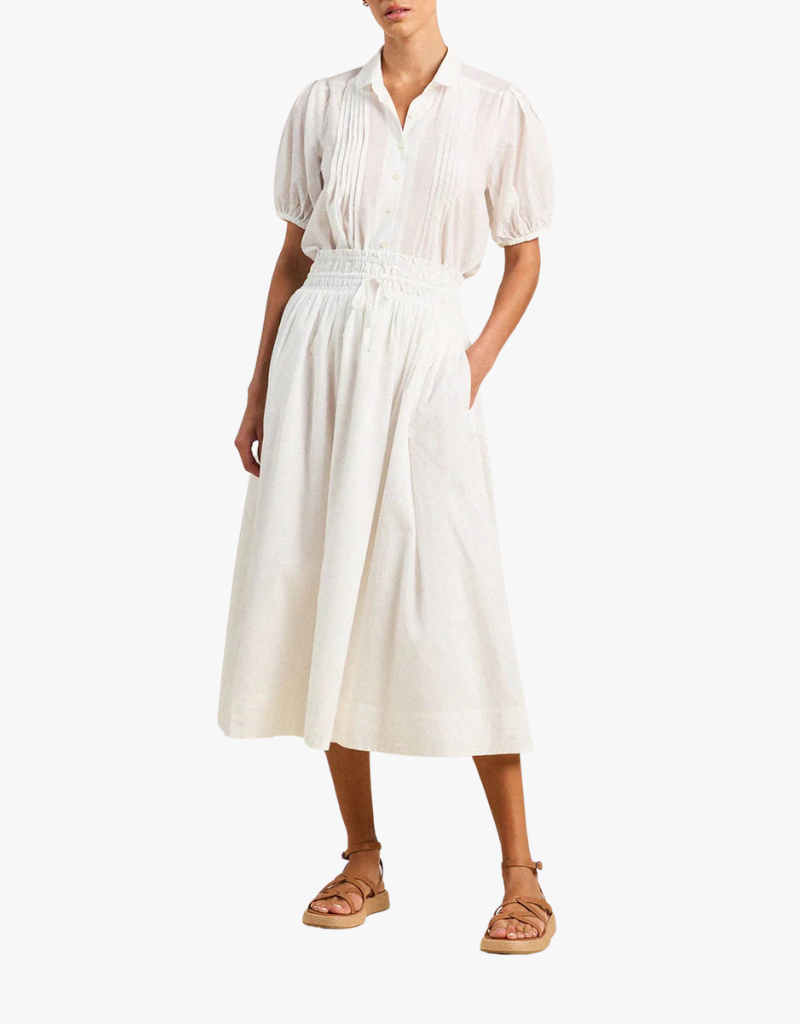 Trovata Bianca Skirt in White