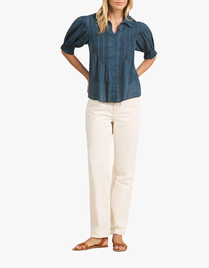 Trovata Jess Blouse in Teal