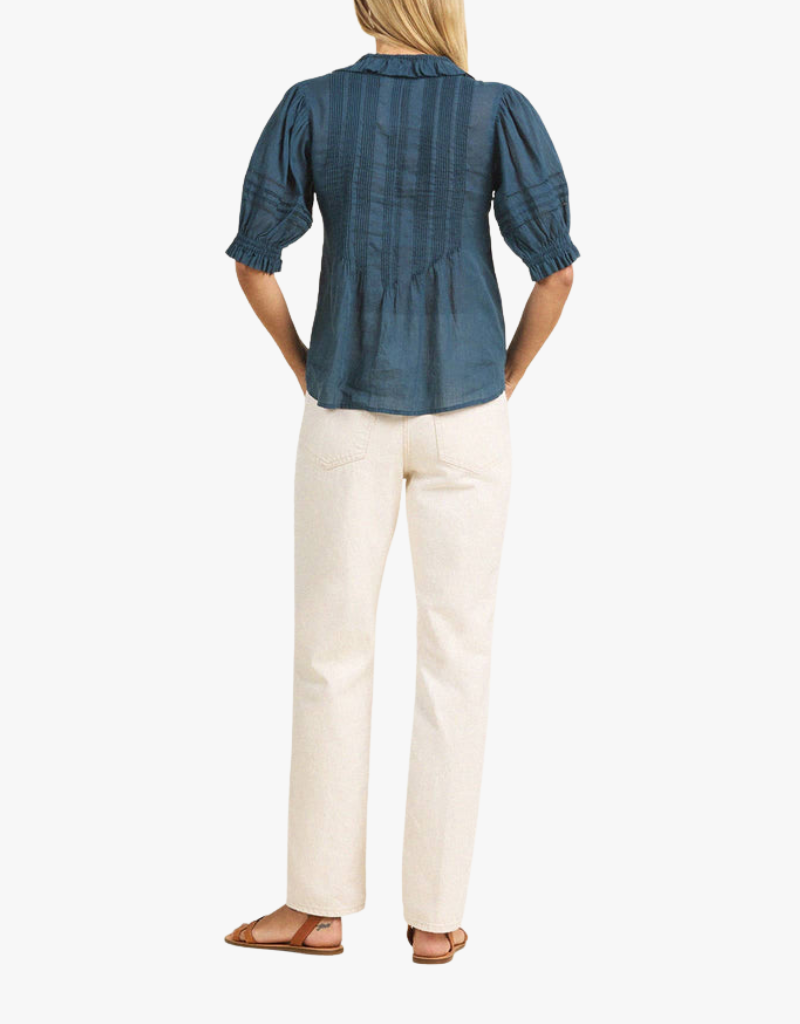 Trovata Jess Blouse in Teal