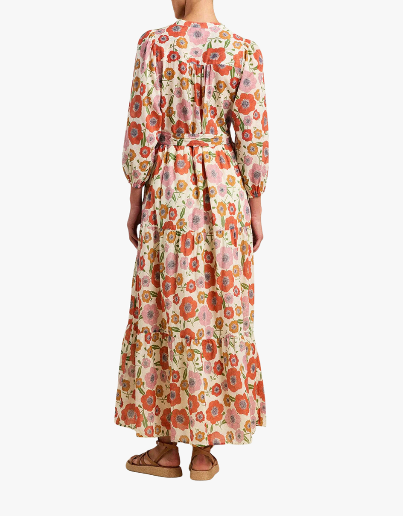Trovata Lia Dress in Poppy Costa
