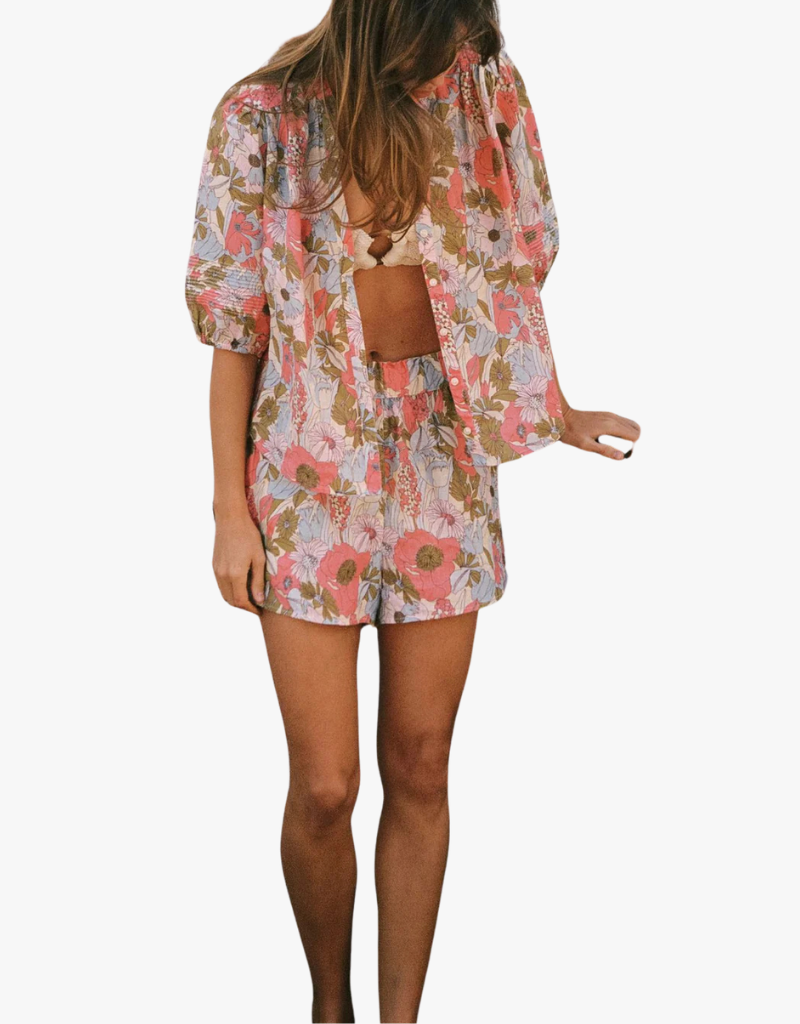 Trovata Loren Blouse in Tarsila Bloom