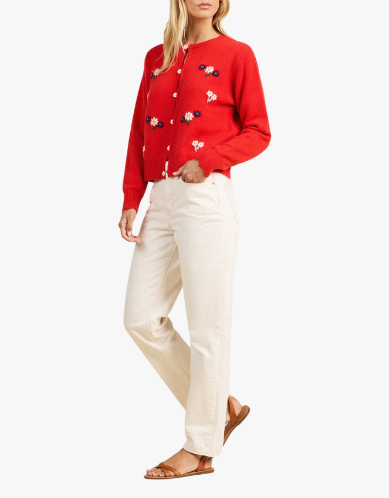 Trovata Loretta Sweater in Red