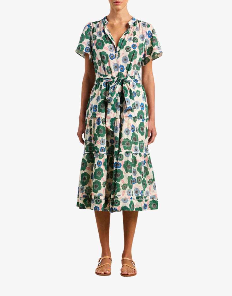 Trovata Luana Dress in Greenhouse Bloom