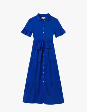 Trovata Martine Dress in Cobalto