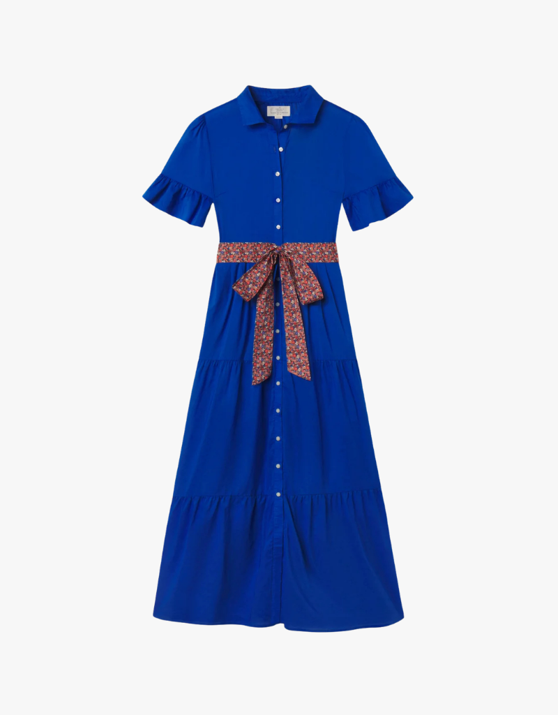 Trovata Martine Dress in Cobalto