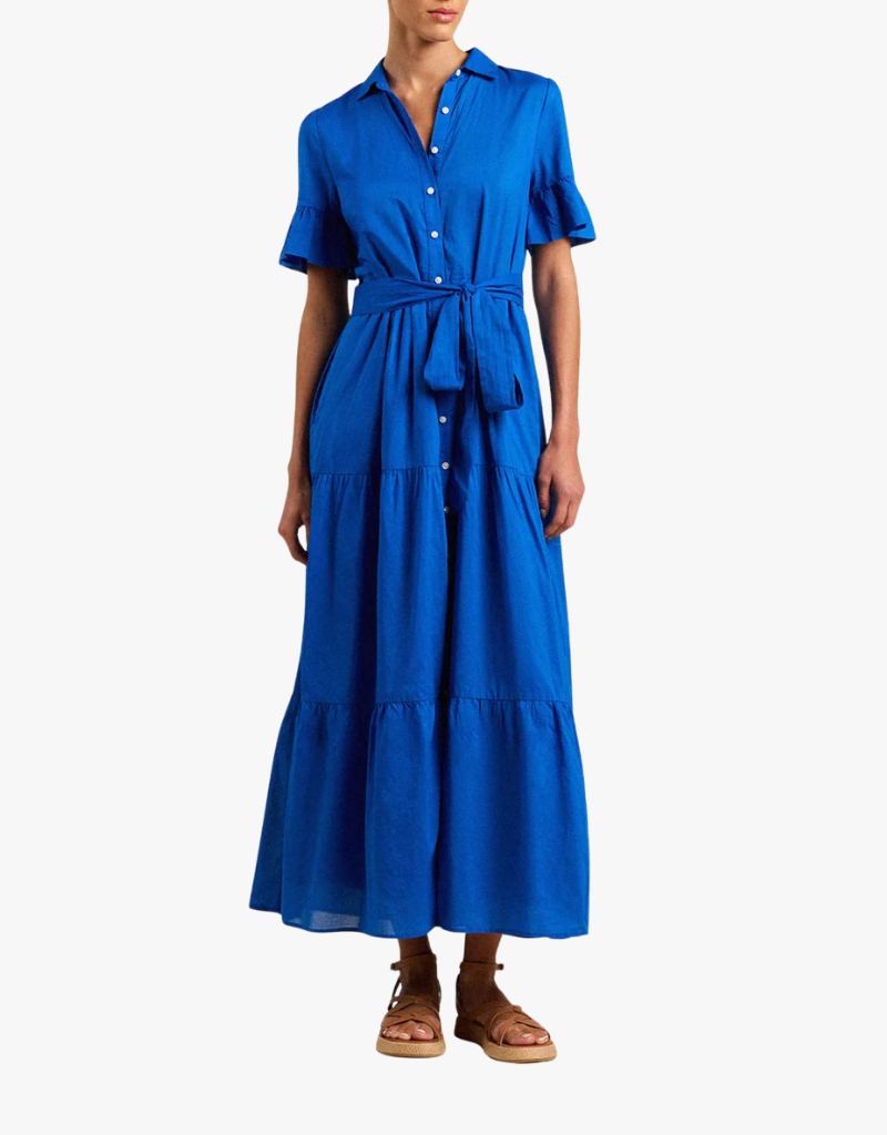 Trovata Martine Dress in Cobalto