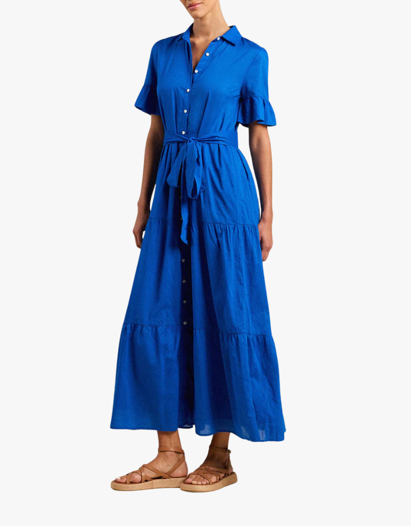 Trovata Martine Dress in Cobalto