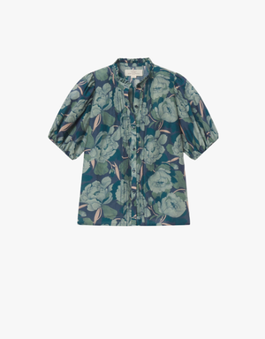 Trovata Mira Blouse in Hushed Shadow