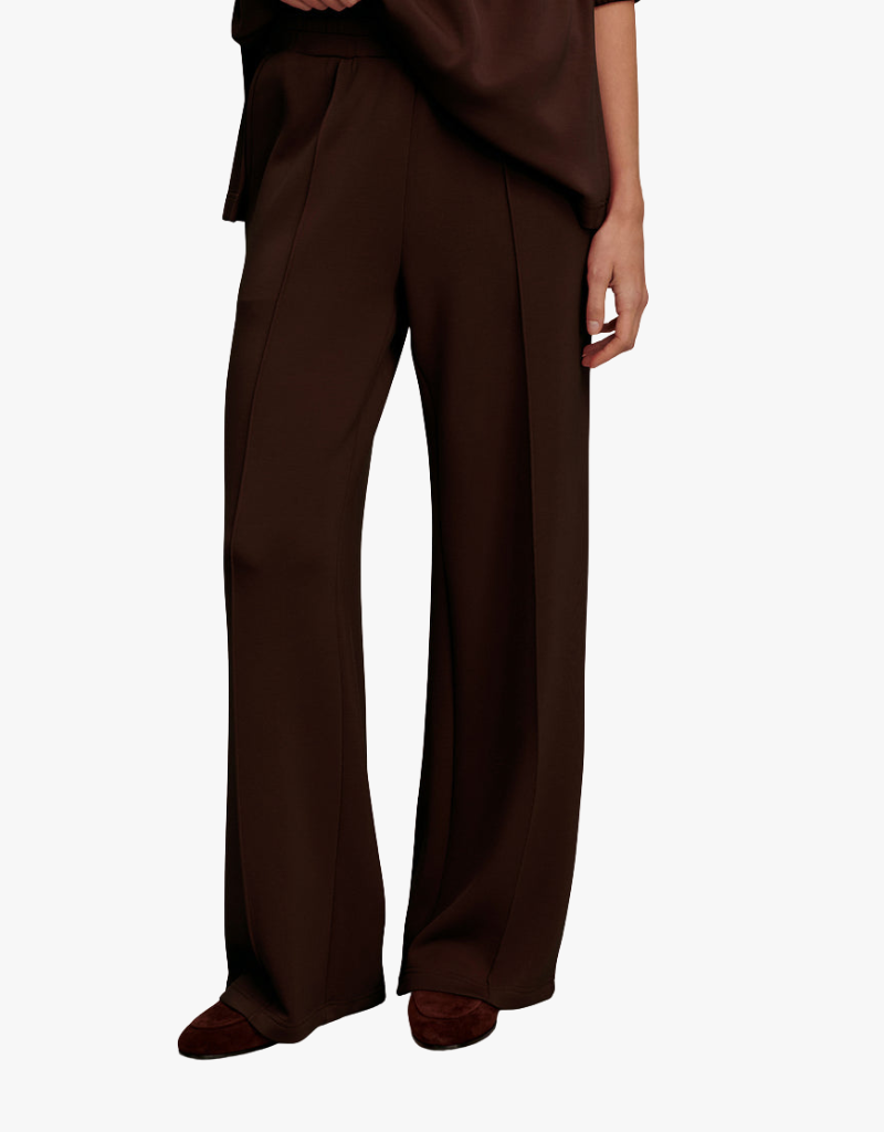 Varley The Wide Leg Pant 28 in Coffee Bean