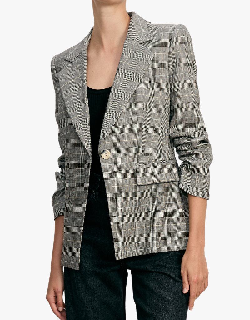 Veronica Beard Battista Dickey Jacket in Black Multi