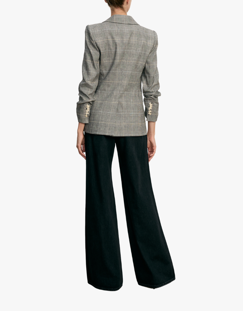 Veronica Beard Battista Dickey Jacket in Black Multi