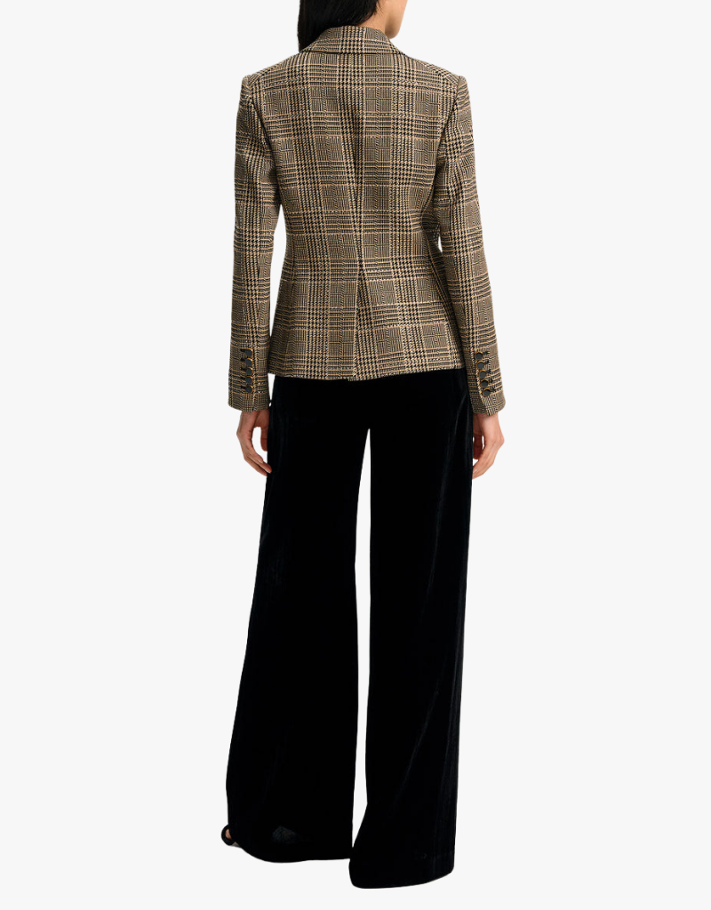 Veronica Beard Kendryn Dickey Jacket with Rhinestones in Black Multi