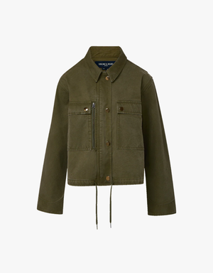Veronica Beard Stephen Field Jacket in Army
