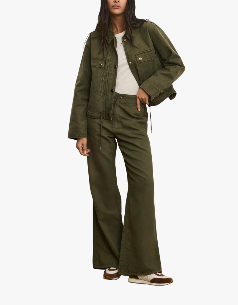 Veronica Beard Stephen Field Jacket in Army