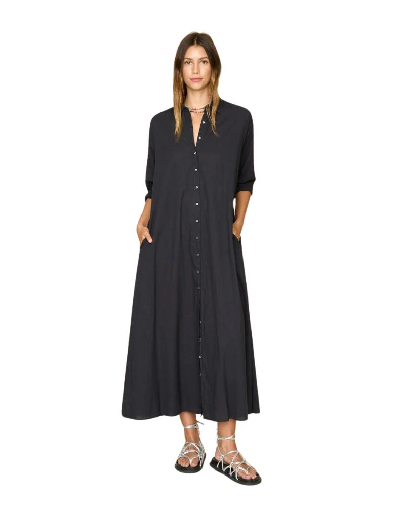 Xirena Maxi Boden Dress in Black