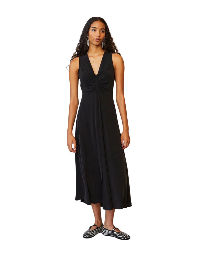 Xirena Satine Dress in Black