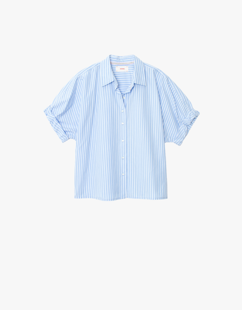 Xirena Teddy Shirt in Windy Blue