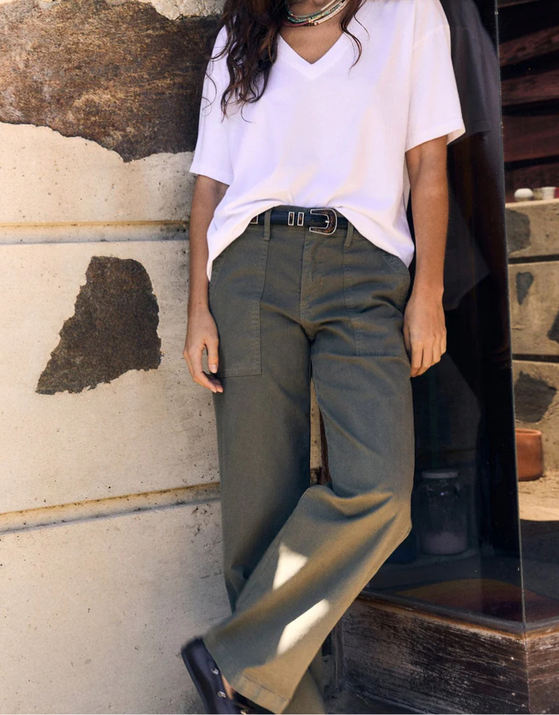 Xirena Florian Twill Pants in Thyme