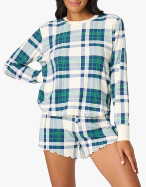 P.J. Salvage Long Sleeve Cozy Life in Natural