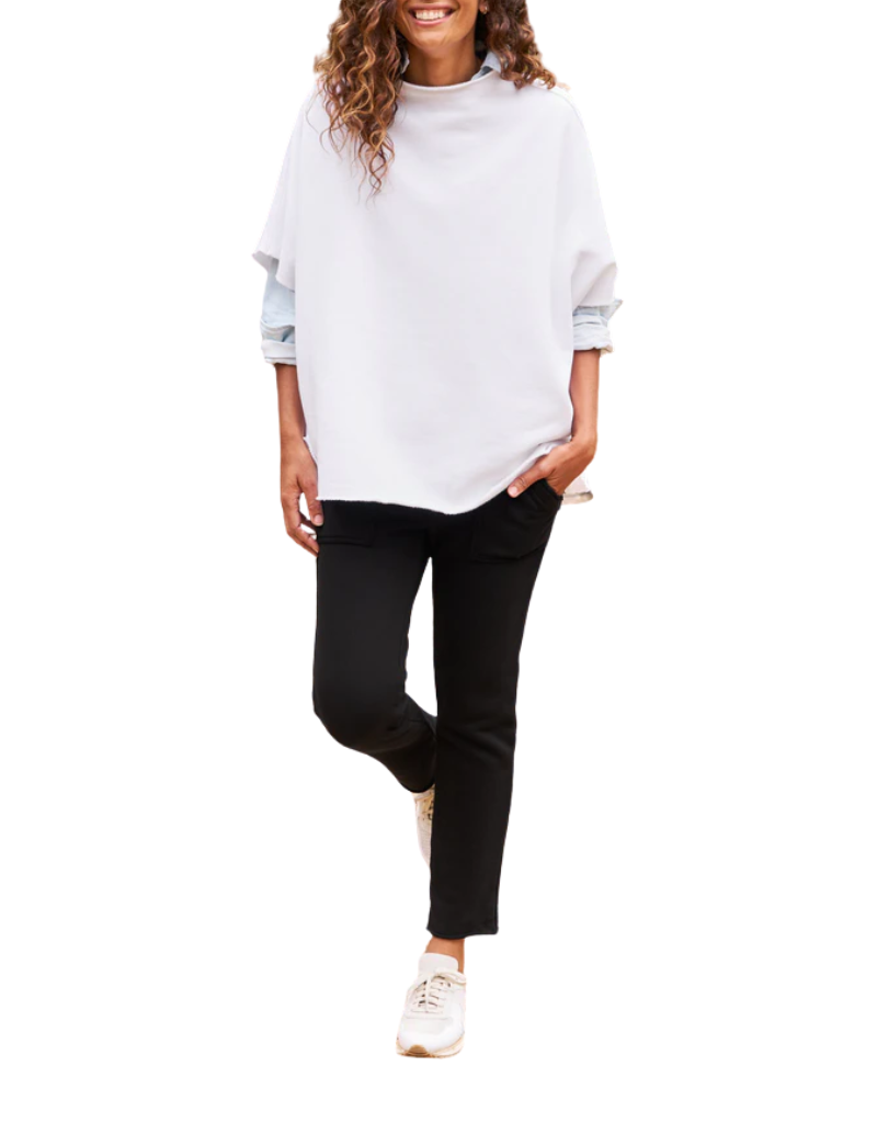 Frank & Eileen Blackrock Utility Sweatpant in Black (Triple Fleece)