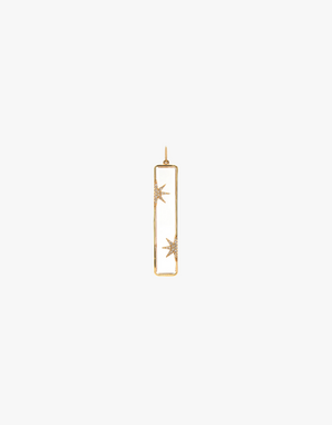 Bridget King Starry Night Pendant in Yellow Gold