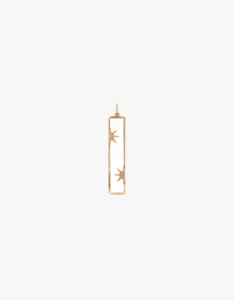 Bridget King Starry Night Pendant in Yellow Gold