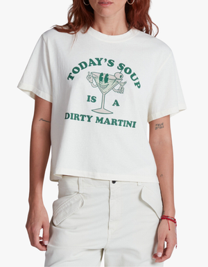 ASKK NY Shrunken Boy Tee in Martini Soup
