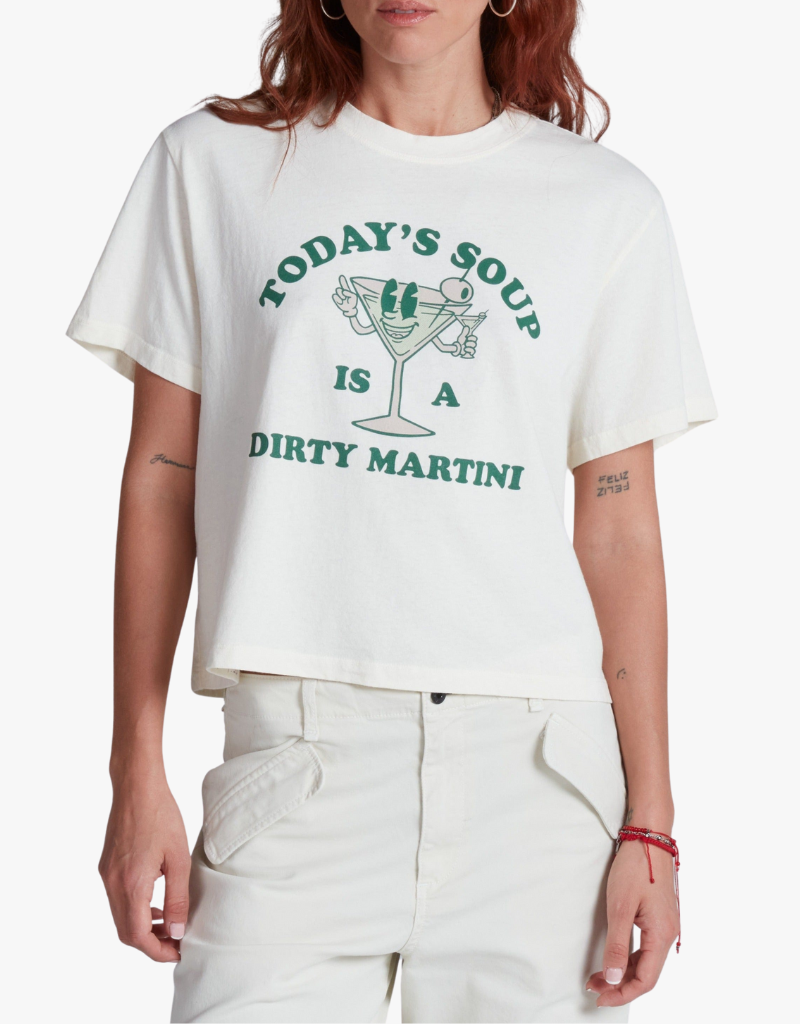 ASKK NY Shrunken Boy Tee in Martini Soup