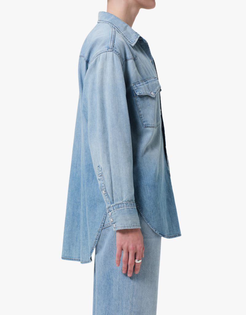 Citizens of Humanity Rancher Kayla Shirt in Abbot