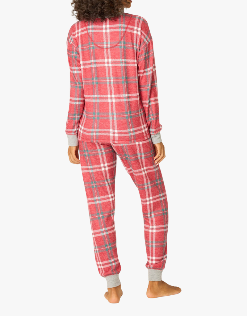 P.J. Salavage Lets Get Toasty PJ Set in Samba Red