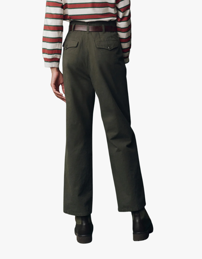 The Great The Parker Trouser in Dusty Moss