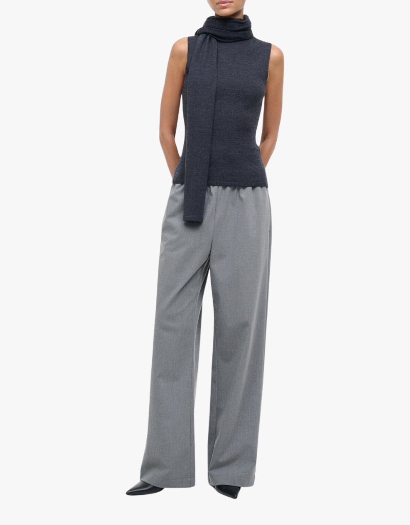 Staud Canal Top in Charcoal