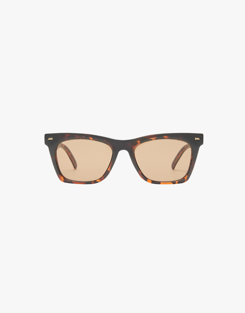 Le Specs Chante Sunglasses in Dark Tort