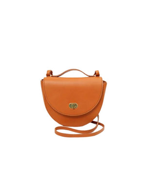 Clare V. Elodie Crossbody in Cuoio