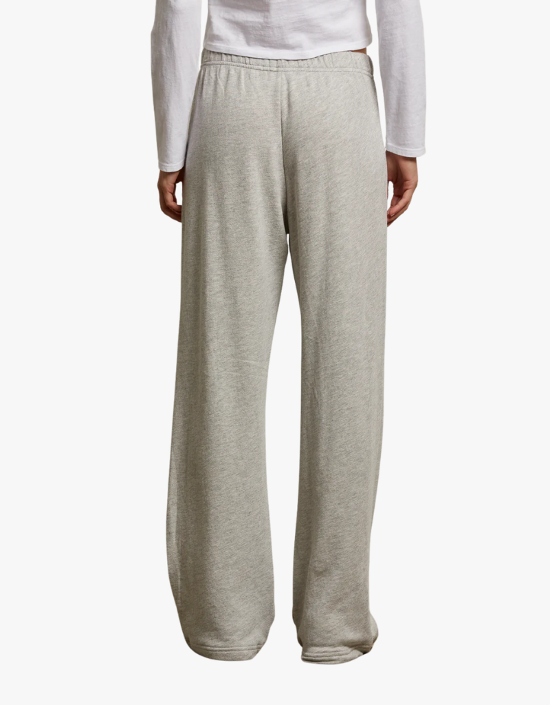 Perfect White Tee Nora French Terry Pant in Heather Grey