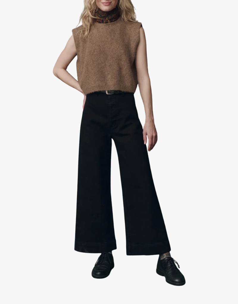 The Great The Brushed Melange Sweater in Doe