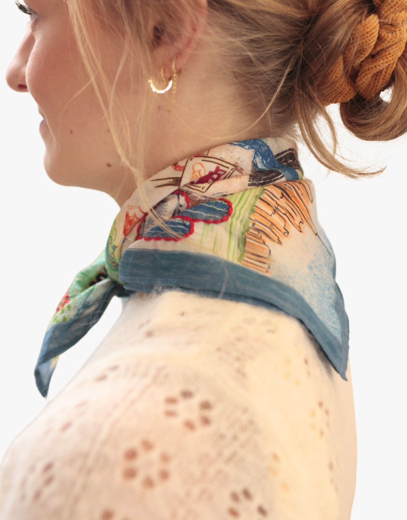 Vismaya Exclusive Ambiance Design Scarves, Route 66 - Paso Robles