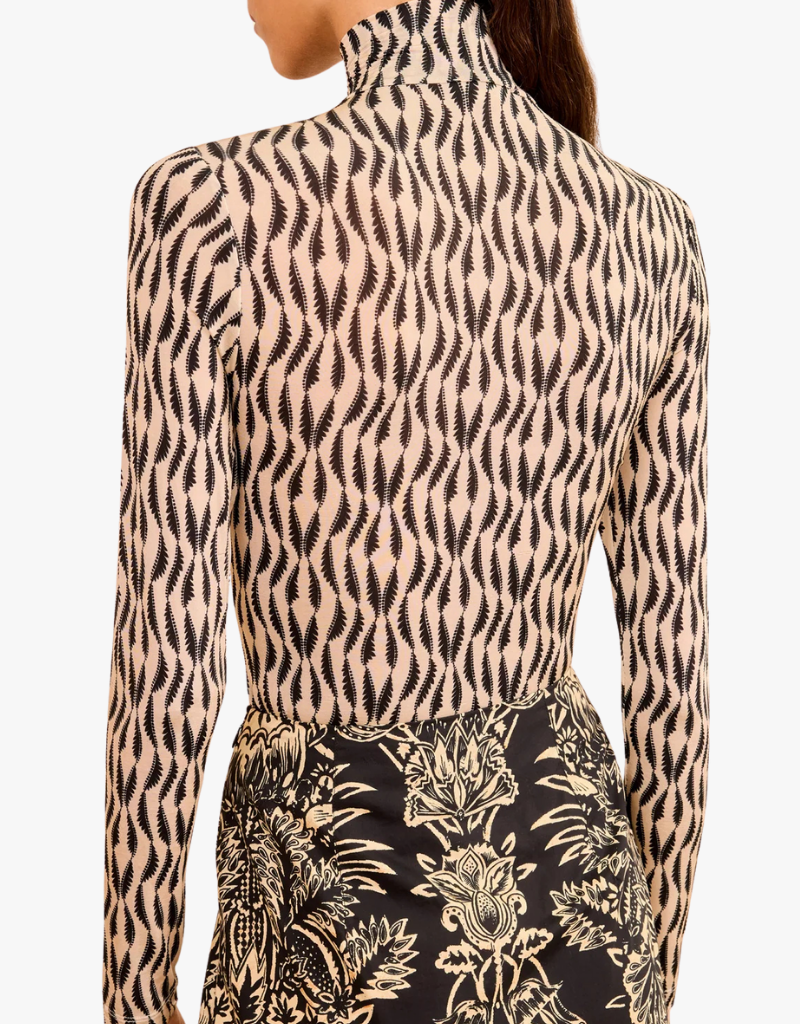 Ulla Johnson Aurelia Turtleneck in Silhouette