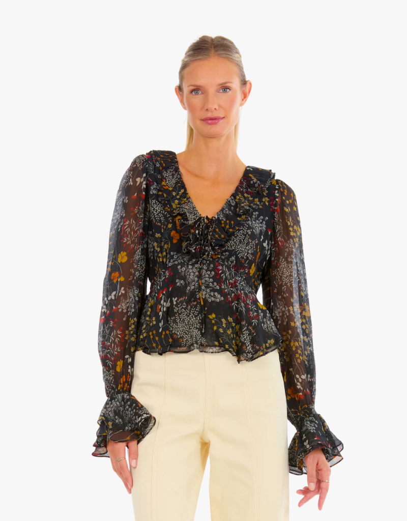 Secret Mission Neveah Top in Wildflower