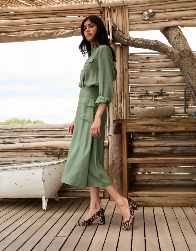 Penelope Chilvers Gamine Velvet Shoes in Brown