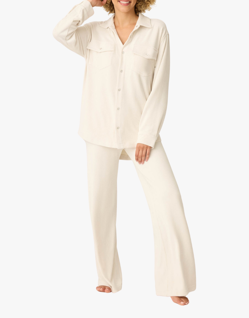 PJ Salvage Craving Corduroy Long Sleeve in Natural