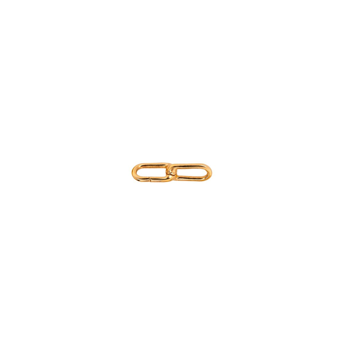 Bridget King Timeless Double-Link Clasp in Yellow Gold