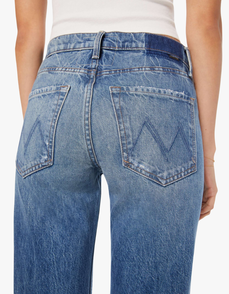 Mother The Bookie Flood Jeans in Dilligaf