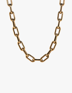 Bridget King Barbara XL Choker 16" in Yellow Gold