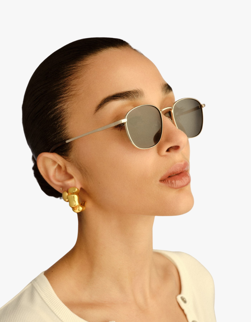 Le Specs Neptune Deux Sunglasses in Gold